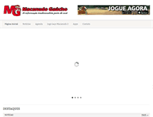 Tablet Screenshot of macanudogaucho.com.br